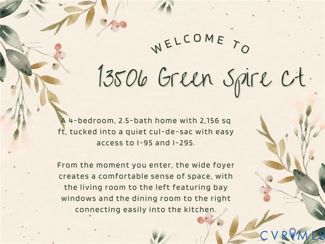 13506 Green Spire Ct, Chester, VA 23836