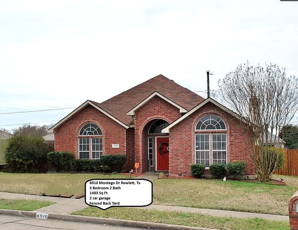 6910 Montego Drive, Rowlett, TX 75089
