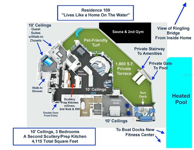 988 BLVD OF THE ARTS 109, Sarasota, FL 34236