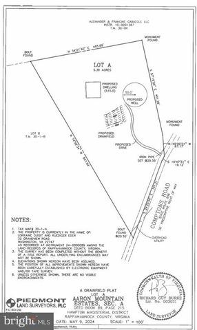 TBD COMPTONS RD, Castleton, VA 22716