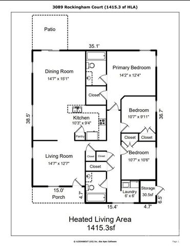3089 Rockingham Court, Concord, NC 28025