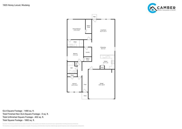 1925 Honey Locust Drive, Mustang, OK 73128