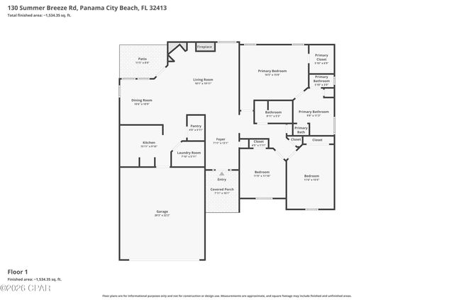 130 Summer Breeze Road, Panama City Beach, FL 32413