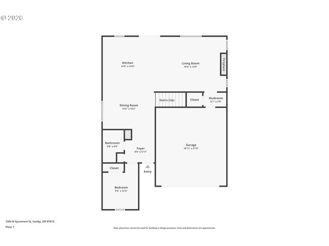 1204 N SYCAMORE St, Canby, OR 97013