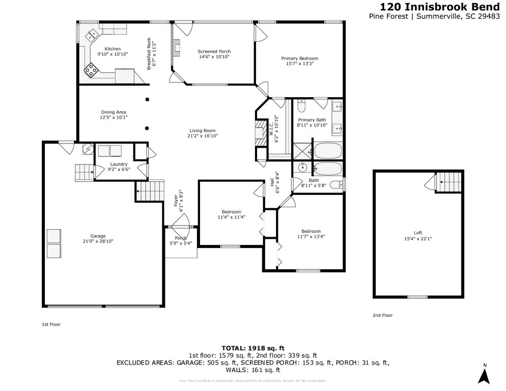 Image 47 of property listing at 120 Innisbrook Bend, Summerville, SC 29483