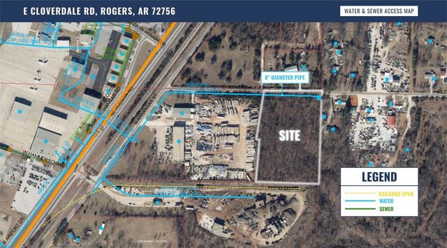 E Cloverdale Road, Rogers, AR 72756