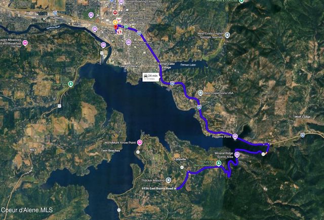 6946 E Burma RD, Harrison, ID 83833