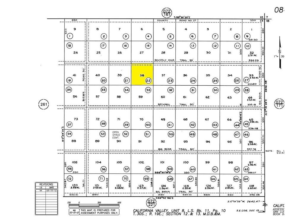 0 Beverly Hills Trail, Santa Margarita, CA 93453