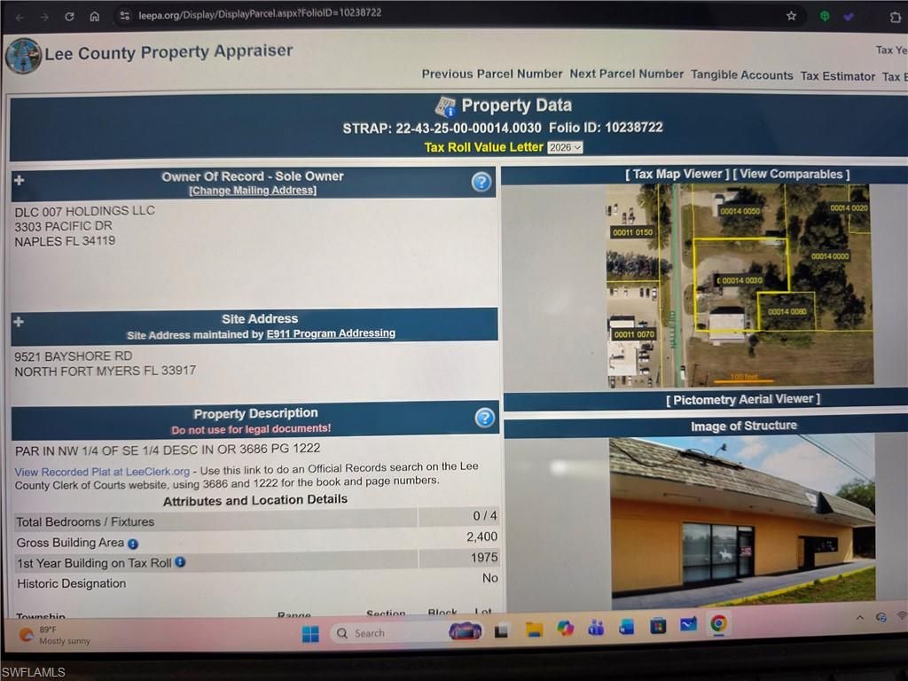 9521 Bayshore RD, NORTH FORT MYERS, FL 33917 — exterior