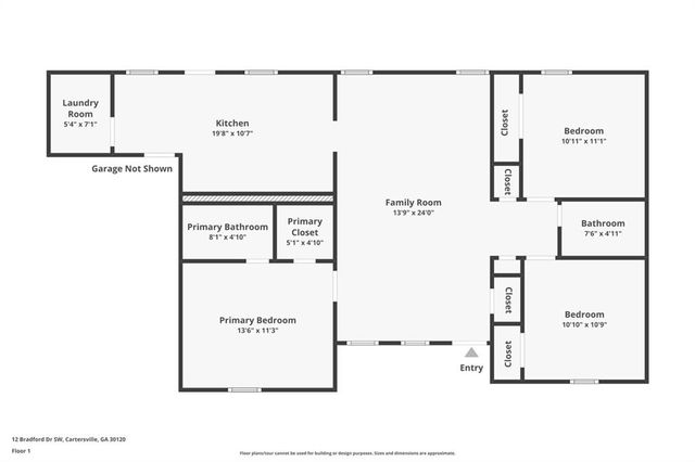 12 Bradford SW Drive, Cartersville, GA 30120