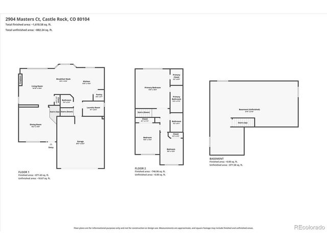 2904 Masters Ct, Castle Rock, CO 80104