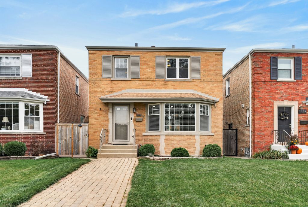 1636 N 75th Court, Elmwood Park, IL 60707 — exterior