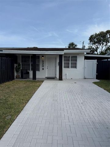 520 NE 58th Street B, Oakland Park, FL 33334