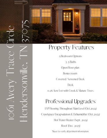 1061 Avery Trace Cir, Hendersonville, TN 37075