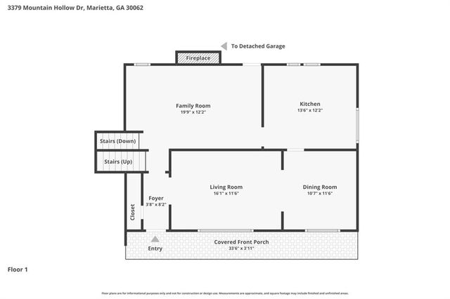 3379 Mountain Hollow Drive, Marietta, GA 30062