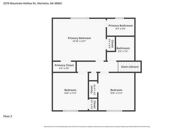3379 Mountain Hollow Drive, Marietta, GA 30062