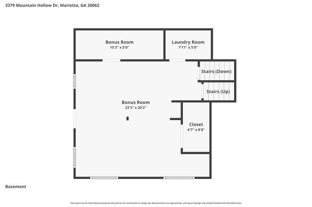 3379 Mountain Hollow Drive, Marietta, GA 30062