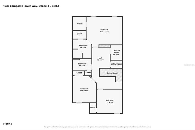 1936 COMPASS FLOWER WAY, Ocoee, FL 34761