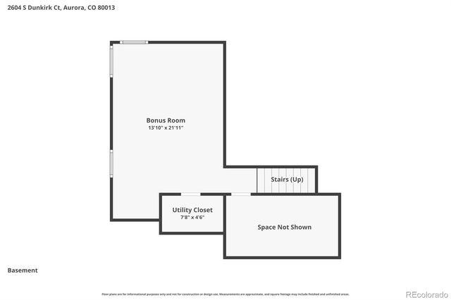 2604 S Dunkirk Court, Aurora, CO 80013