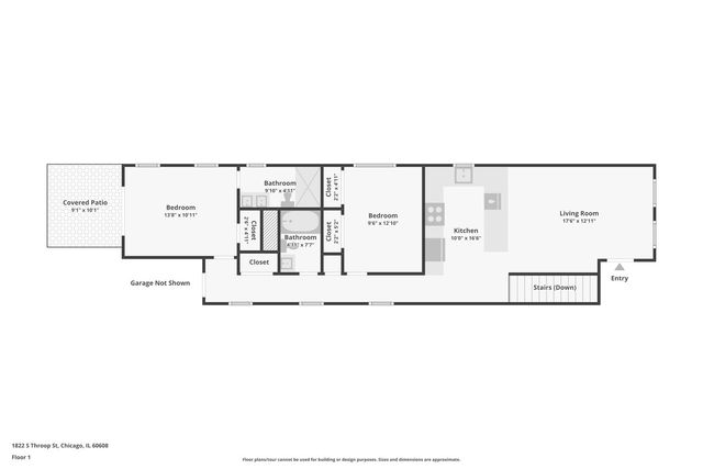 1822 S Throop Street 1, Chicago, IL 60608