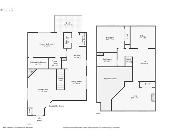 1505 Sw 6TH St, Battle Ground, WA 98604