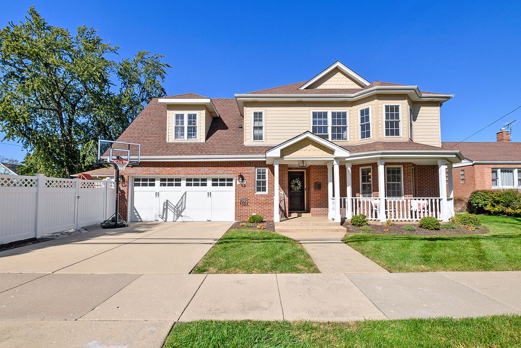 3348 W 99th Street, Evergreen Park, IL 60805 — exterior
