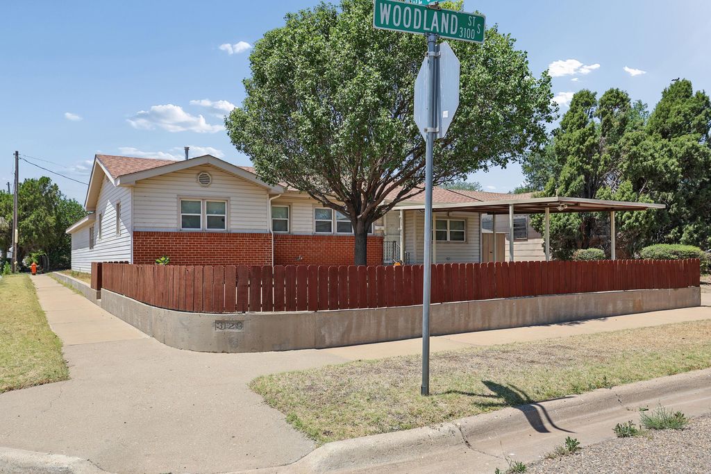 3128 S WOODLAND Street, Amarillo, TX 79103