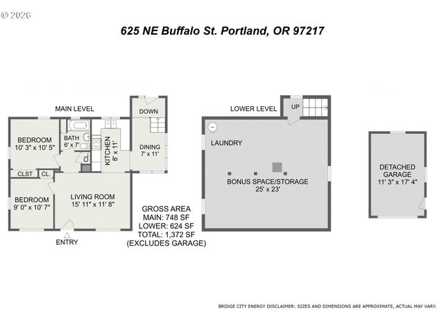 625 Ne BUFFALO St, Portland, OR 97211
