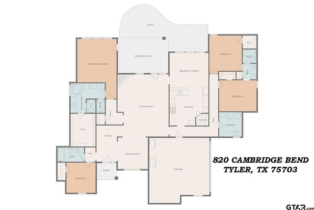 820 Cambridge Bend, Tyler, TX 75703
