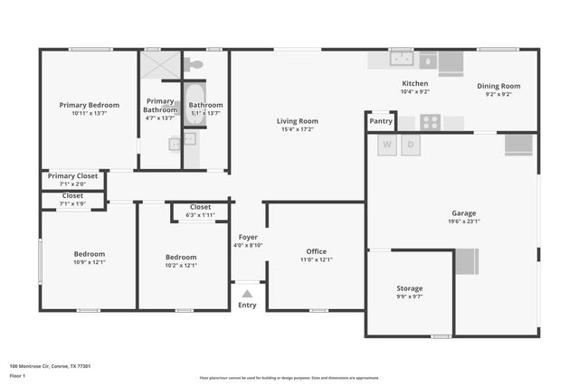 100 Montrose Circle, Conroe, TX 77301