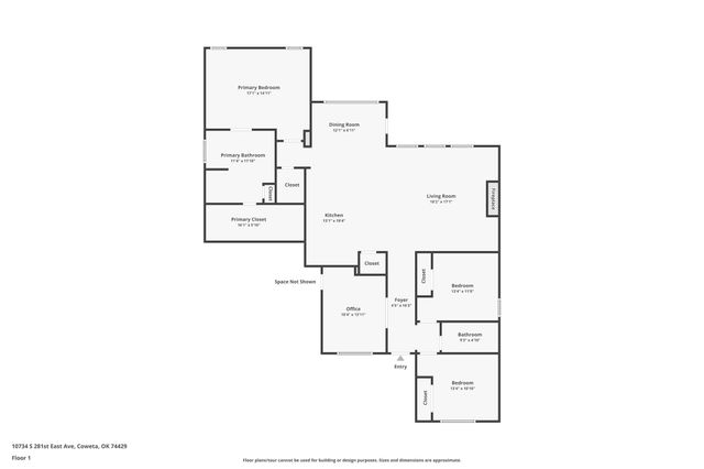 10734 S 281st East Avenue, Coweta, OK 74429