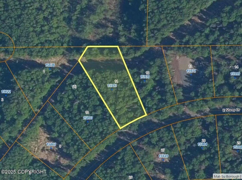 15913 E Sheep Drive, Talkeetna, AK 99676