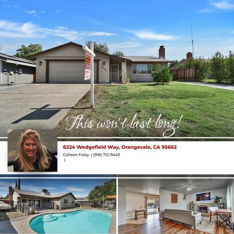 6224 E Wedgefield Way, Orangevale, CA 95662