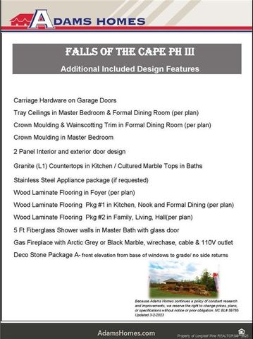 193 Falls of The Cape Drive, Lillington, NC 27546