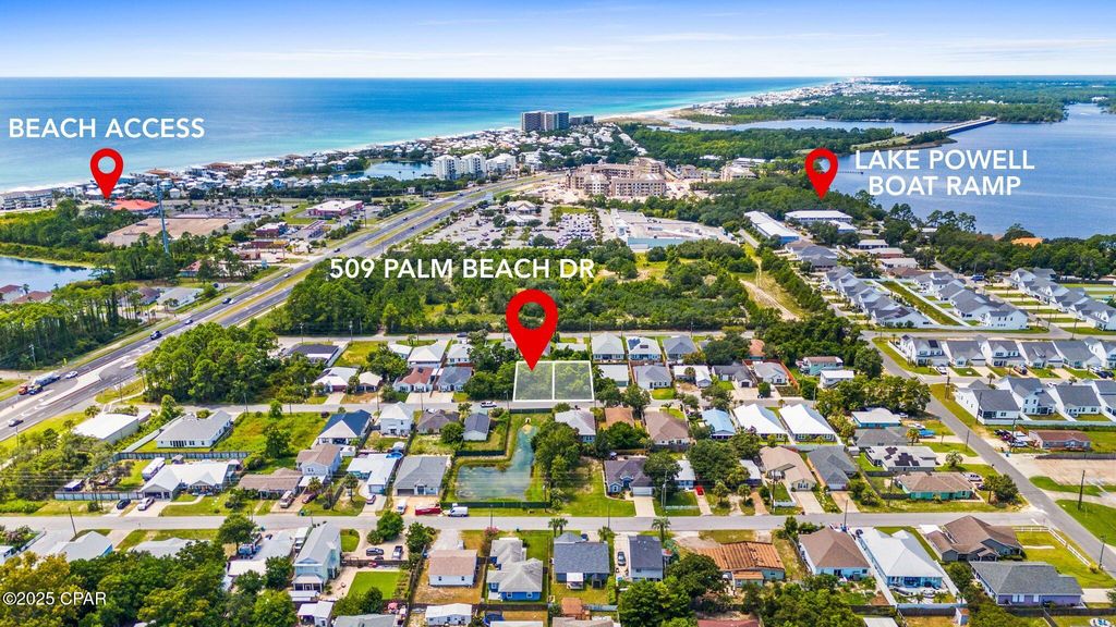 Image 1 of property listing at 509 Palm Beach Drive, Panama City Beach, FL 32413