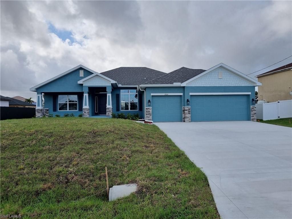 2814 NW 7th TER, CAPE CORAL, FL 33993 — exterior