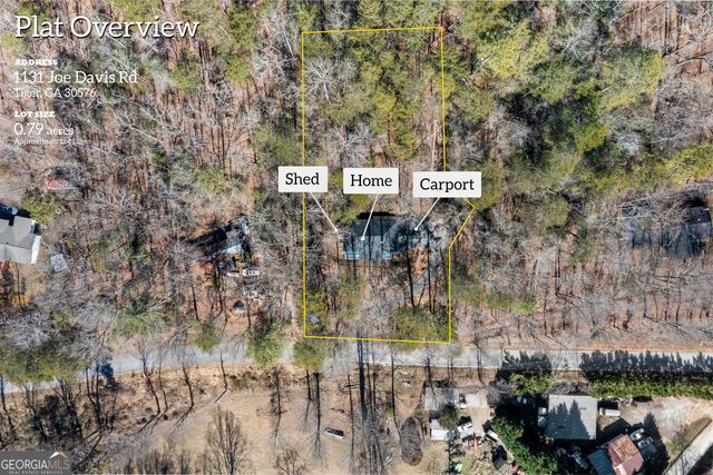 1131 Joe Davis Road, Tiger, GA 30576