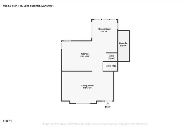 936 SE 14th Terrace, Lee's Summit, MO 64081