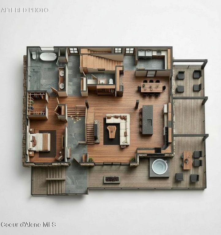 NNA E Sunset Shores Cir Lots 11/12, Harrison, ID 83833 photo 3