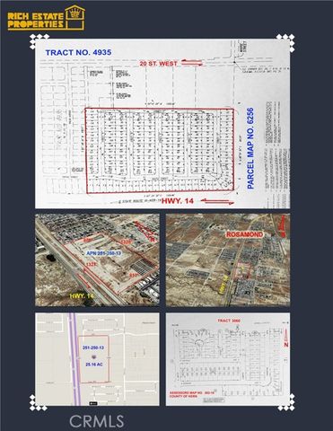 14 20 Street West & Marie Avenue, Rosamond, CA 93560