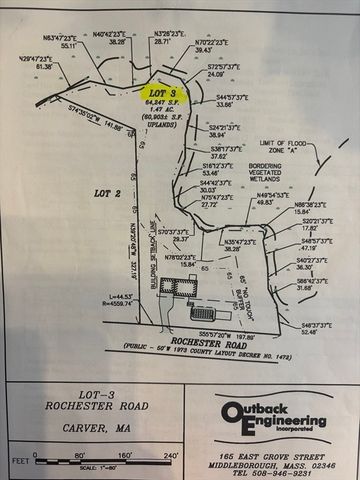 19 Rochester Rd Lot 3, Carver, MA 02330