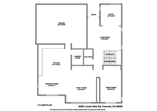 44061 Linda Vista Road, Fremont, CA 94539
