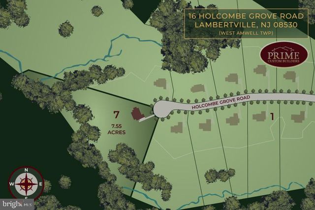 16 HOLCOMBE GROVE RD, Lambertville, NJ 08530