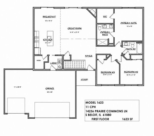 14236 Prairie Commons Lane, South Beloit, IL 61080