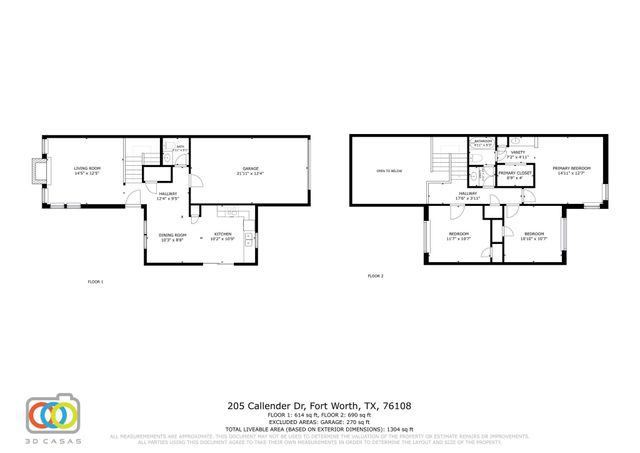 205 Callender Drive, Fort Worth, TX 76108
