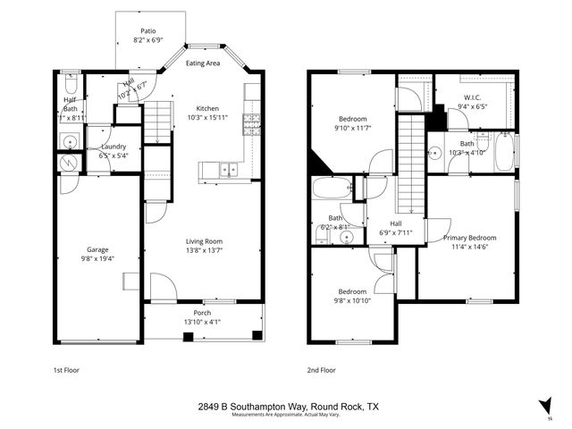 2849 SOUTHAMPTON WAY B, Round Rock, TX 78664