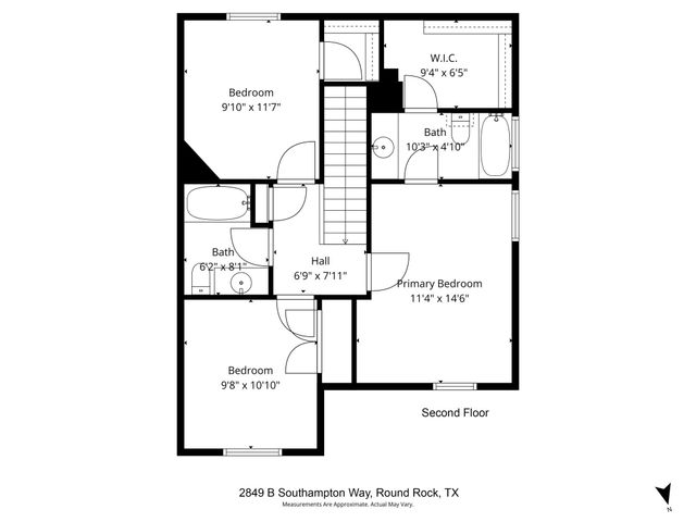 2849 SOUTHAMPTON WAY B, Round Rock, TX 78664