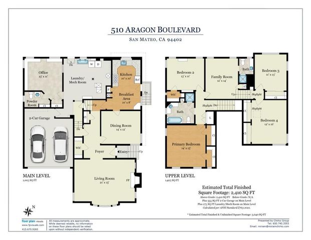 510 Aragon Boulevard, San Mateo, CA 94402