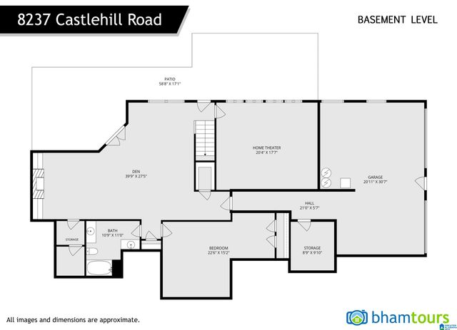 8237 CASTLEHILL ROAD, Hoover, AL 35242