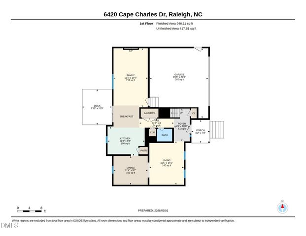 6420 Cape Charles Drive, Raleigh, NC 27617